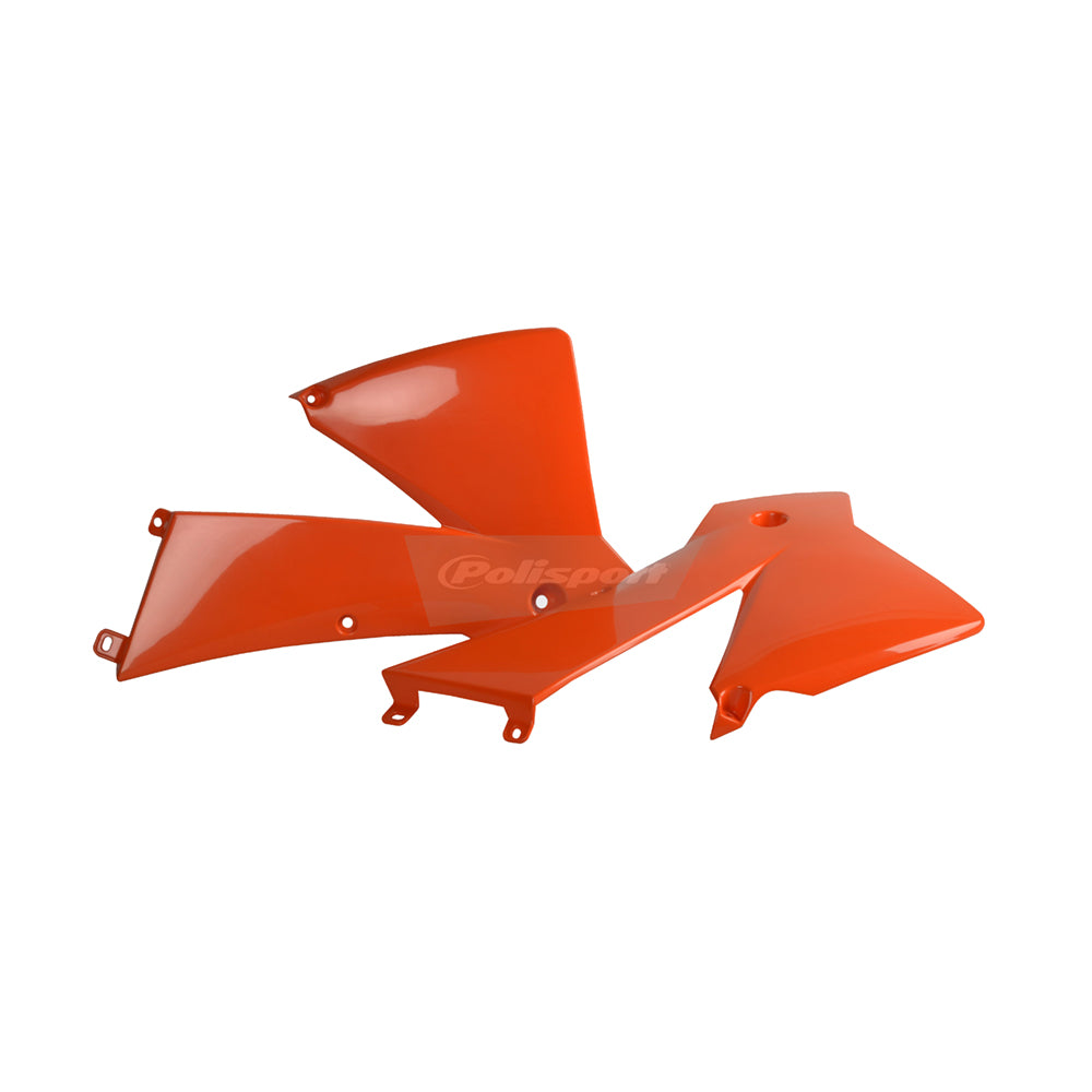 Polisport Rad Radiator Scoops Tank Panels For KTM EXC 200 Orange 2003-2004